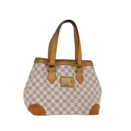 Pre-owned Canvas louis-vuitton-bags Louis Vuitton Vintage , Beige , Da...