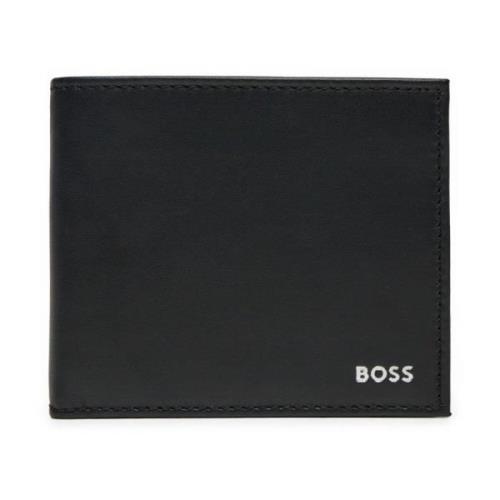 Heren Portemonnee met Muntvak Hugo Boss , Black , Heren