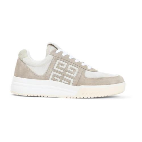 Witte Leren Sneakers Elegant Comfort Givenchy , Beige , Dames