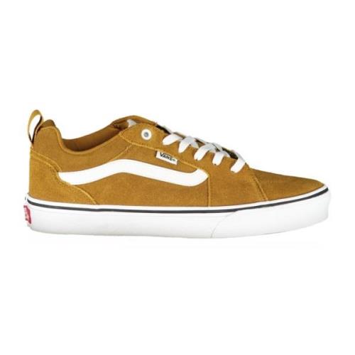 Gele Herensportschoenen, Veters, Contrastdetails Vans , Brown , Heren