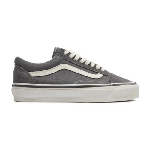 Platte Schoenen Mte Old Skool Vans , Gray , Dames