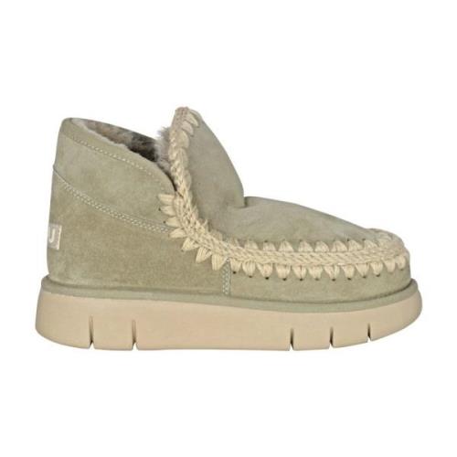 Gezellige Eskimo Stijl Winterlaarzen Mou , Green , Dames