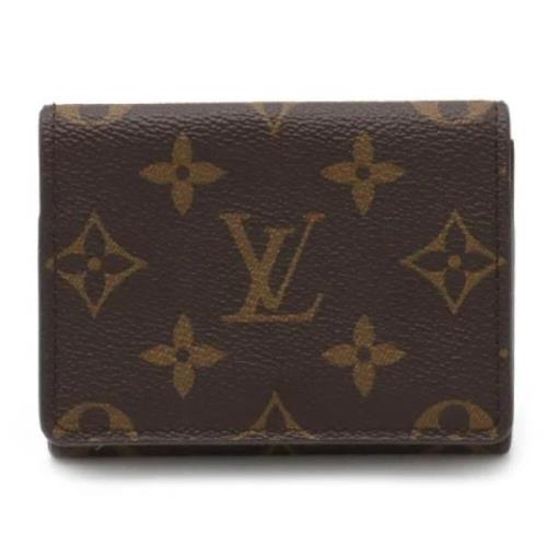 Pre-owned Canvas wallets Louis Vuitton Vintage , Brown , Dames