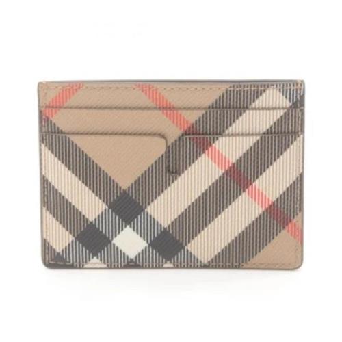 Pre-owned Coated canvas home-office Burberry Vintage , Beige , Dames