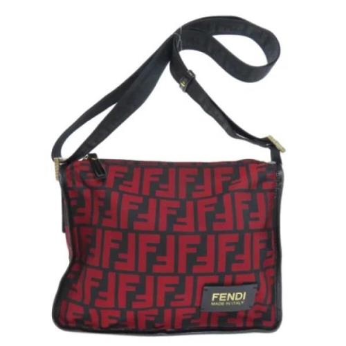 Pre-owned Fabric fendi-bags Fendi Vintage , Red , Dames