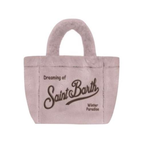 Harige Vanity Mini Tas MC2 Saint Barth , Pink , Dames