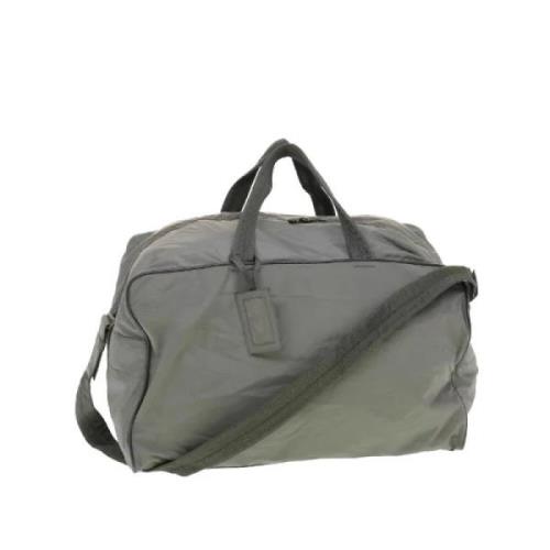 Pre-owned Nylon prada-bags Prada Vintage , Gray , Dames