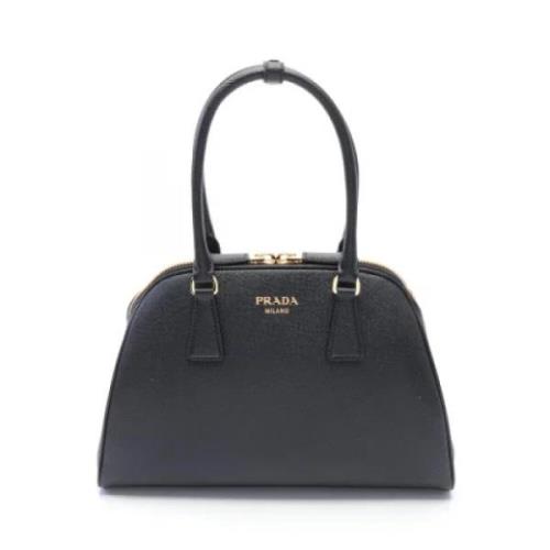 Pre-owned Leather prada-bags Prada Vintage , Black , Dames