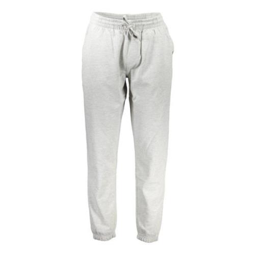 Sportieve Grijze Heren Sweatpants met Print Vans , Gray , Heren