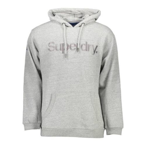 Grijze Crewneck Sweatshirt met lange mouwen Superdry , Gray , Heren