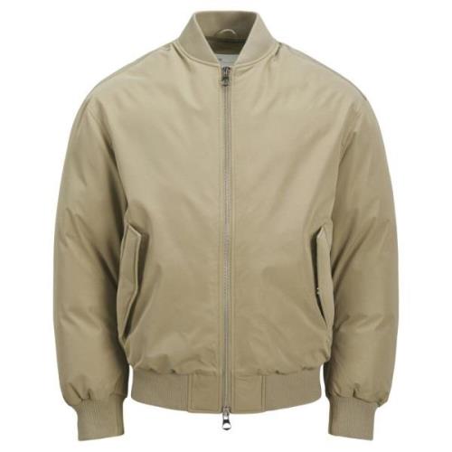 Zachte Utility Bomber Jas Jack & Jones , Beige , Heren