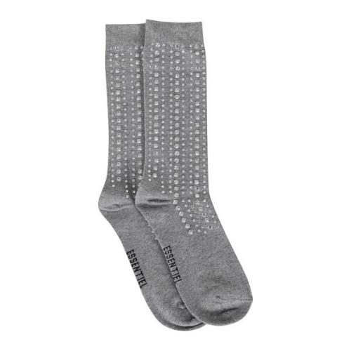 Strass Druif Sokken Essentiel Antwerp , Gray , Dames