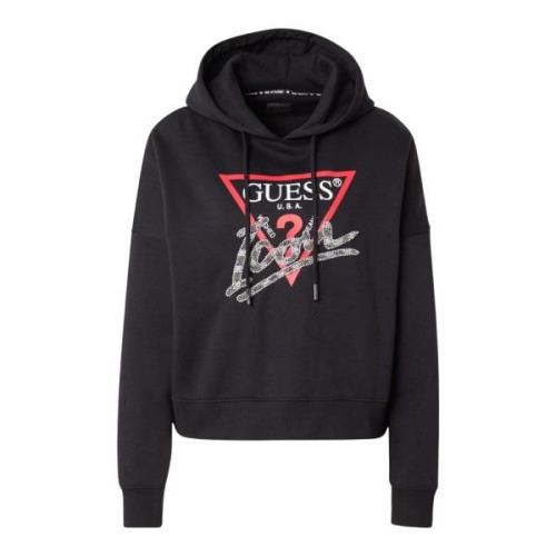 Dames Logo Sweater Guess , Black , Dames