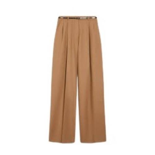 Casual Denim Broek voor Dagelijks Gebruik Sportmax , Brown , Dames