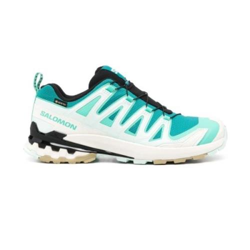 Groene Aqua Sneakers Waterdicht Gore-Tex® Salomon , Blue , Dames