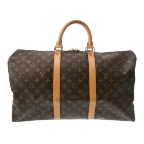 Pre-owned Canvas louis-vuitton-bags Louis Vuitton Vintage , Brown , Da...