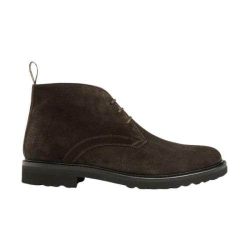 Deventer Africa Suède Casual Herfst Boot Greve , Brown , Heren