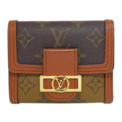 Pre-owned Canvas wallets Louis Vuitton Vintage , Brown , Dames