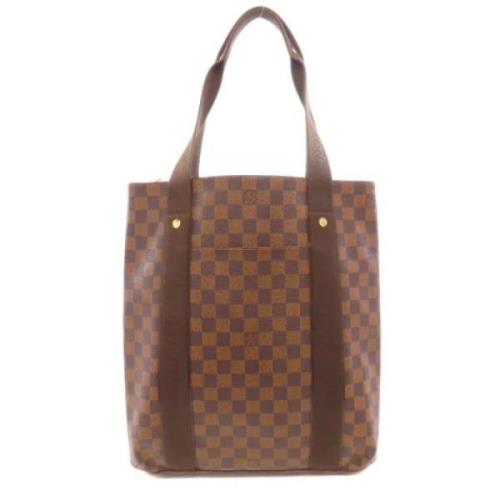 Pre-owned Canvas louis-vuitton-bags Louis Vuitton Vintage , Brown , Da...