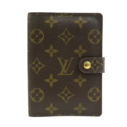 Pre-owned Fabric home-office Louis Vuitton Vintage , Brown , Unisex