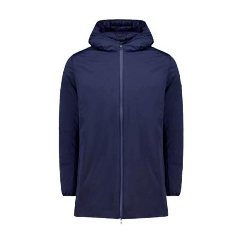 Blauwe Waterdichte Hoodie Regular Fit Ciesse Piumini , Blue , Heren