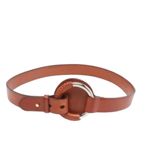 Pre-owned Leather belts Ralph Lauren Pre-owned , Brown , Dames