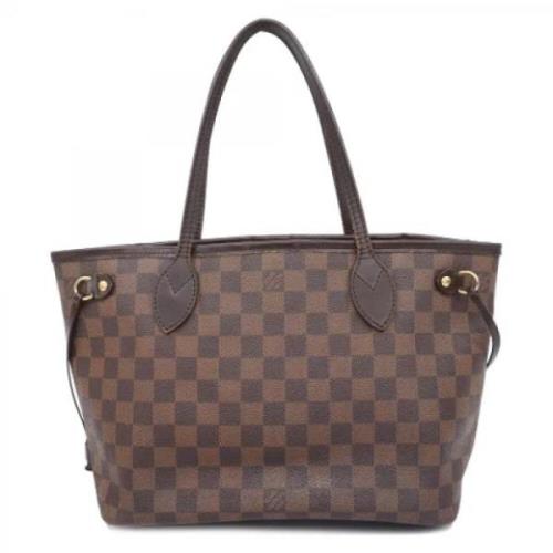 Pre-owned Canvas louis-vuitton-bags Louis Vuitton Vintage , Brown , Da...