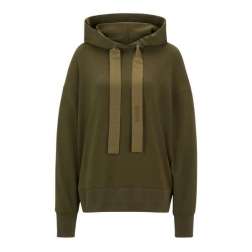 Dames Sweatshirt C_Efelpa Hugo Boss , Green , Dames