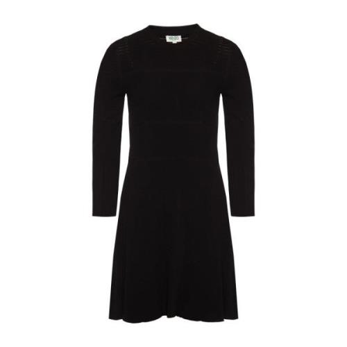 Gerimpelde jurk Kenzo , Black , Dames