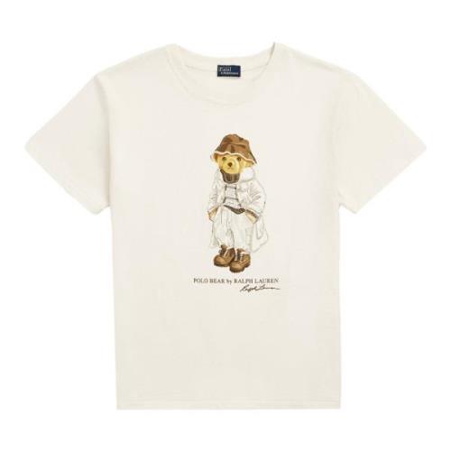 Ralph Lauren shirts & tops Crmy br tee short sleeve Tshir Ralph Lauren...