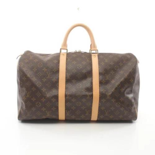 Pre-owned Leather louis-vuitton-bags Louis Vuitton Vintage , Brown , D...