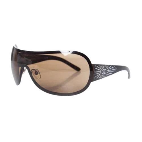 Pre-ownedPlasticsunglasses Chanel Vintage , Brown , Unisex