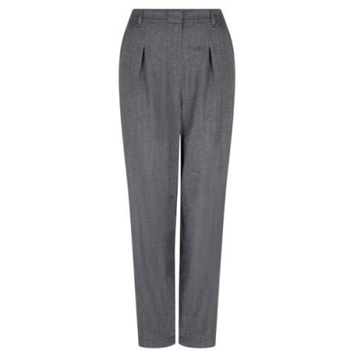 Klassieke broek met visgraatpatroon Dante 6 , Gray , Dames