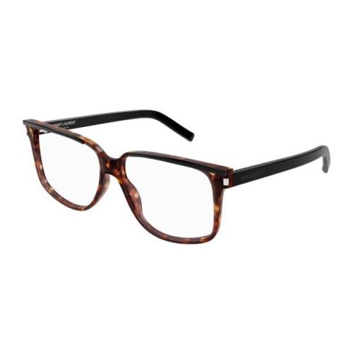 Stijlvol Leren Schoudertas Saint Laurent , Brown , Unisex