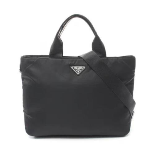 Pre-owned Nylon prada-bags Prada Vintage , Black , Dames