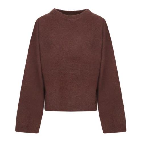 Bruine Gebreide Kleding voor Vrouwen Aw24 Loulou Studio , Brown , Dame...