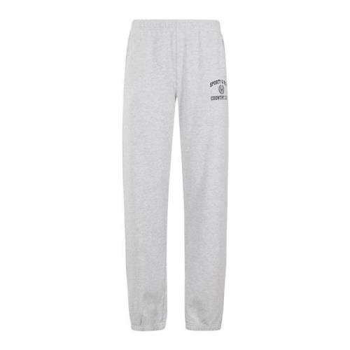 Crest Sweatpant Sporty & Rich , Gray , Dames