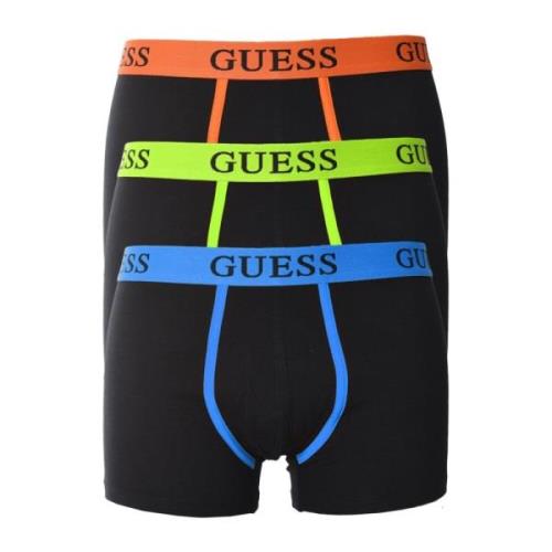 3-pack Katoen Stretch Boxers - Zwart Guess , Green , Dames