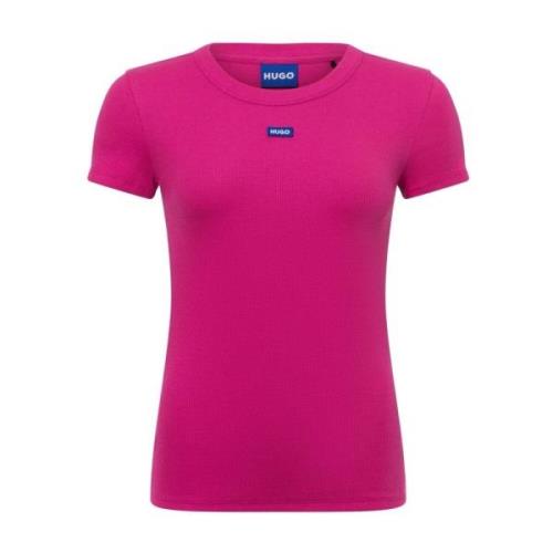 Dames Easy Tee Shirt Hugo Boss , Pink , Dames