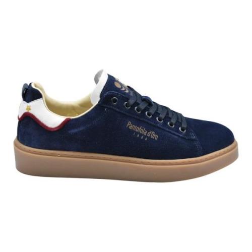 Blauwe Veterschoenen Elegant Klassiek Ontwerp Pantofola d'Oro , Blue ,...