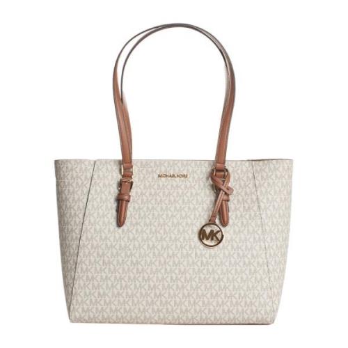 Omkeerbare leren tote tas Michael Kors , Beige , Dames