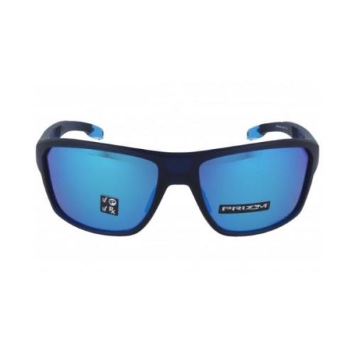 Gepolariseerde Split Shot Zonnebril Oakley , Blue , Heren