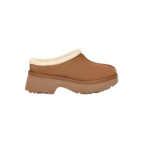 Nieuwe Hoogten Gezellige Klompen UGG , Brown , Dames