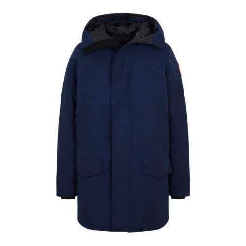 Blauwe Tech Jas voor Koud Weer Canada Goose , Blue , Heren