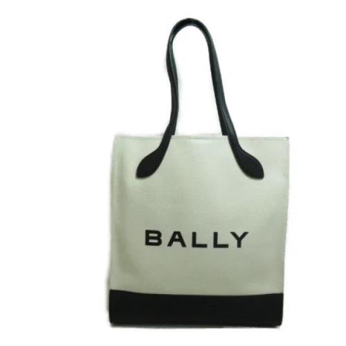 Pre-owned Canvas handbags Bally Pre-owned , Beige , Dames