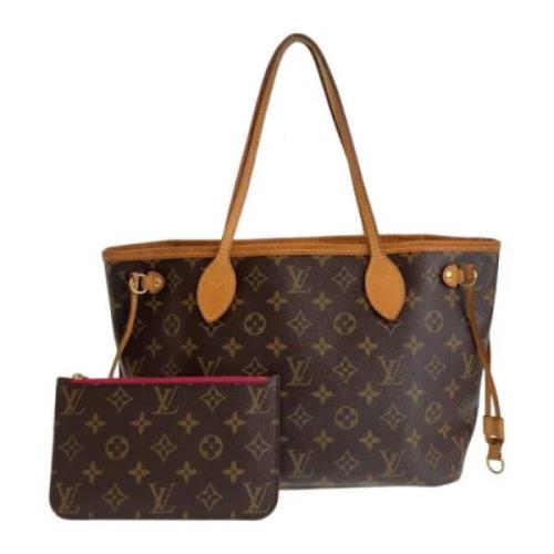 Pre-owned Canvas totes Louis Vuitton Vintage , Brown , Dames