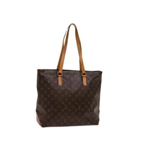 Pre-owned Canvas louis-vuitton-bags Louis Vuitton Vintage , Beige , Da...