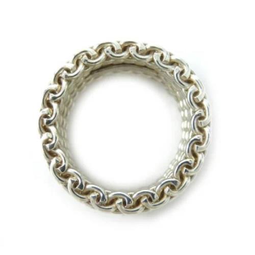 Pre-owned Metal rings Tiffany & Co. Pre-owned , Gray , Dames