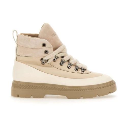 Beige Dameslaarzen Woolrich , Beige , Dames