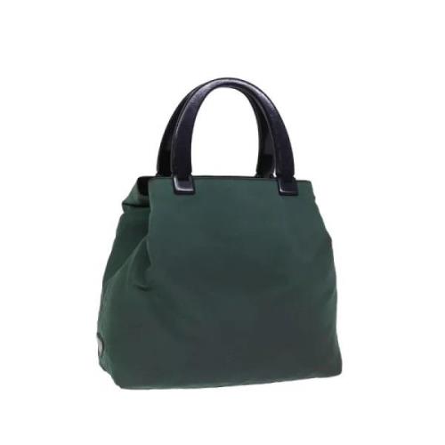 Pre-owned Nylon prada-bags Prada Vintage , Green , Dames